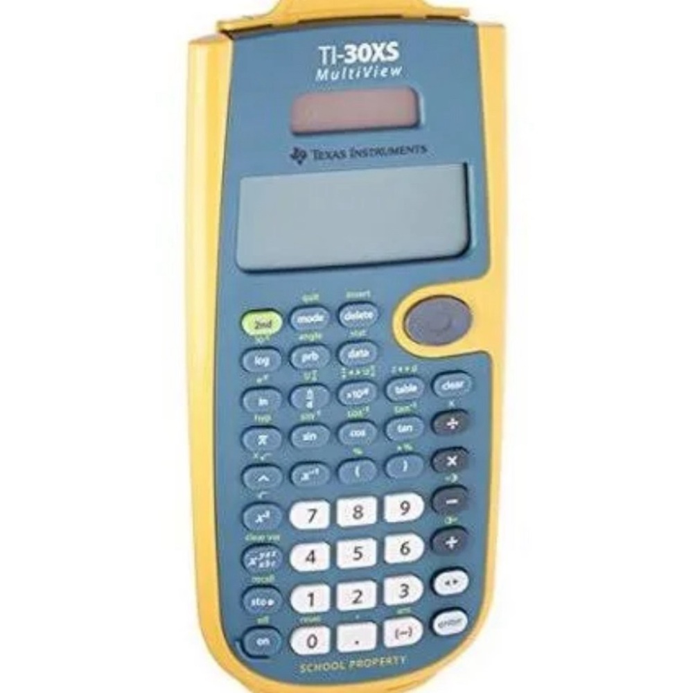 Texas Instruments TI-30XS MultiView GUC!!! Yellow